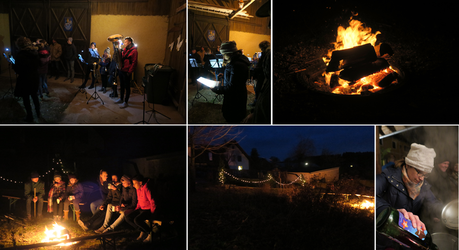 Fotocollage Adventskalender 2019