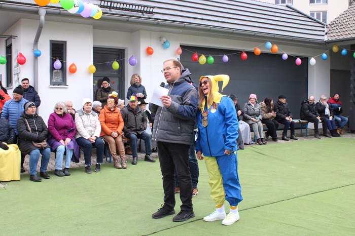 Dorfvereinsvorsitzender und Außenminister JKC Heike Mischke
